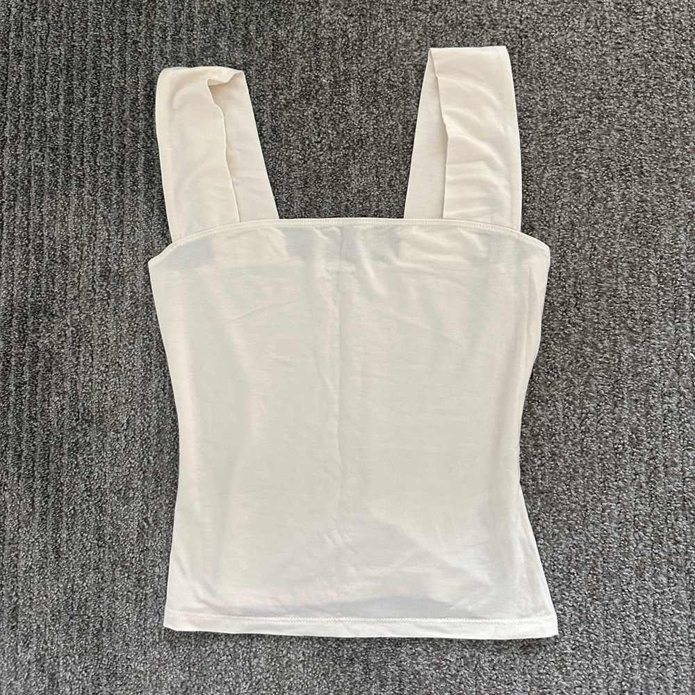 Reformation cream top - never worn